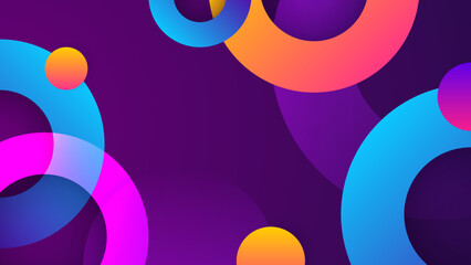 Abstract background with colorful geometric shapes. Trendy gradient geometric pattern background texture. Minimal color gradient background template for poster, certificate, presentation, landing page