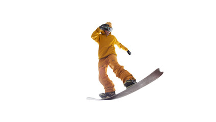 Snowboarder cut out