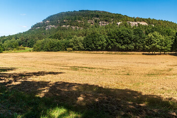 Fototapeta na wymiar Vlhost hill in CHKO Kokorinsko - Machuv kraj in Czech republic