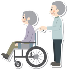 高齢夫婦の介護　老老介護