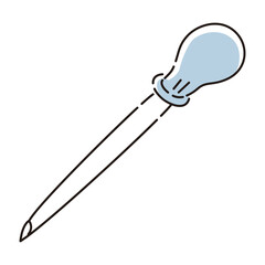 スポイトのイラスト
