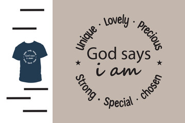 Christian religion t shirt design