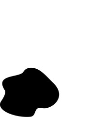 Liquid and fluid shape abstract