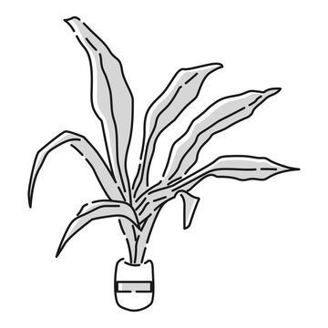 recommend clip art: （白黒）ミクロソリウムのイラスト（水草）