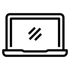 laptop Outline icon