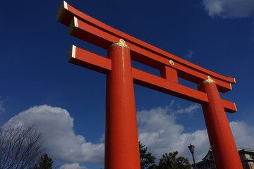 平安神宮の大鳥居