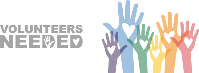 Volunteers Needed banner.