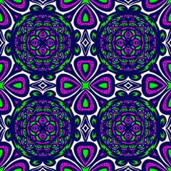Ikat geometric folklore ornament, Tribal ethnic texture. Seamless striped pattern in Aztec style, Figure tribal embroidery, Scandinavian, Ikat pattern
