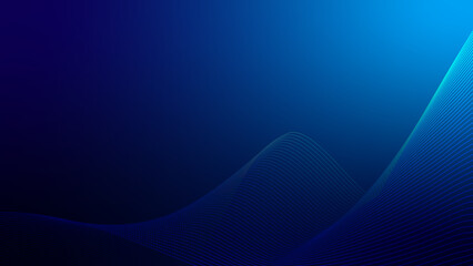 Modern abstract wave curve background design with halftone dark blue outlines. Suitable for posters, flyers, websites, covers, banners, advertisements, etc