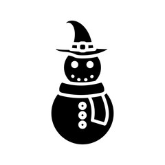 Snowman icon. sign for mobile concept and web design. vector illustration