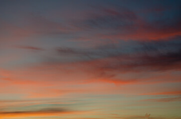 sky at sunset