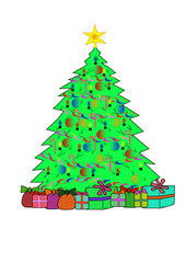 Christmas, Święta, Choinka, Tree, tradition, tradycja, gift, prezent