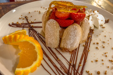 Charlotte aux fraises 