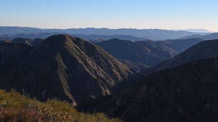 Fototapeta na wymiar Whitaker Peak, Angeles National Forest, California