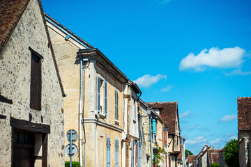 Fototapeta premium Antique building view in Provins, France