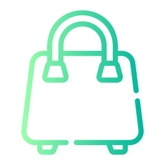 Handbag gradient icon