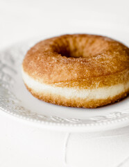 donuts with chocolate and nuts