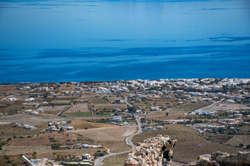 View of Santorini from pyrgos - 539651324