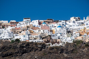 Oia from sea