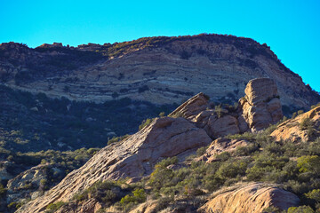 Fototapeta premium Red Rock Canyon, Topanga State Park, California