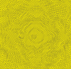 Lattice structure. Science or technology background. Graphic design. 3d grid surface. Abstract  vector illustration.