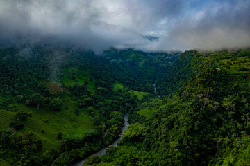 Colombia Landscapes Aerial View | Kolumbiens Landschaften aus der Luft 