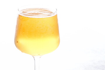 よく冷えたビールのグラス