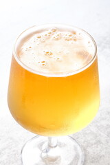 よく冷えたビールのグラス