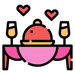 Dinner icon symbol element
