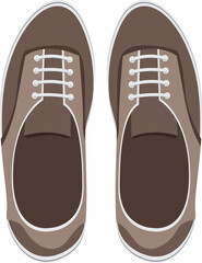 Shoes Illustration. Vector element fashion and Miscellaneous goods