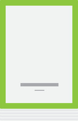 Book Illustration. Vector element fashion and Miscellaneous goods