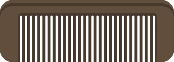 Comb Illustration. Vector element fashion and Miscellaneous goods