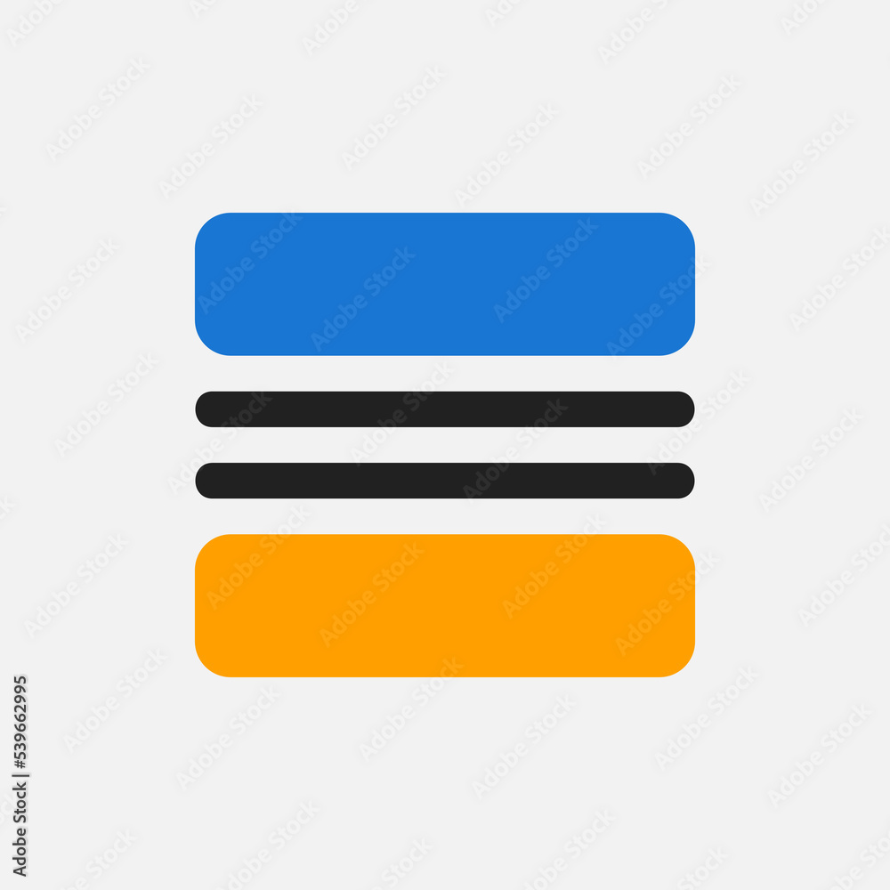 Wall mural layout icon in flat style, use for website mobile app presentation