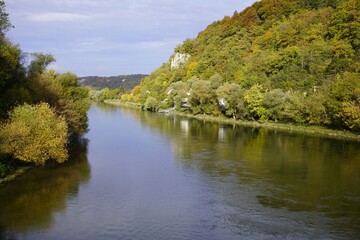 
The Donau river near Kelheim, Bavaria - Germany.
