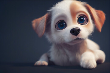 Obraz premium Cute dog