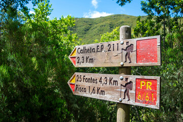 Madeira Island hiking routes