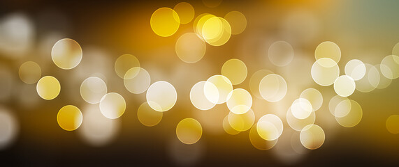 night design abstract golden bokeh background wallpaper