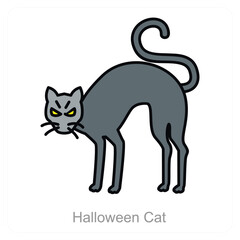 Obraz premium Halloween Cat