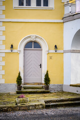 Tür im Schloss Gebäude