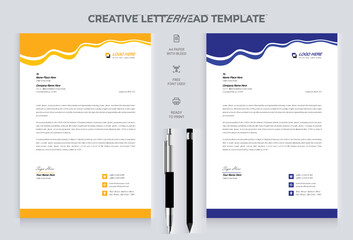 Creative Business Letterhead Template