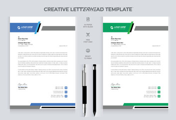 Creative Business Letterhead Template