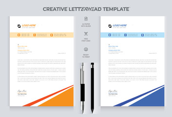Creative Business Letterhead Template