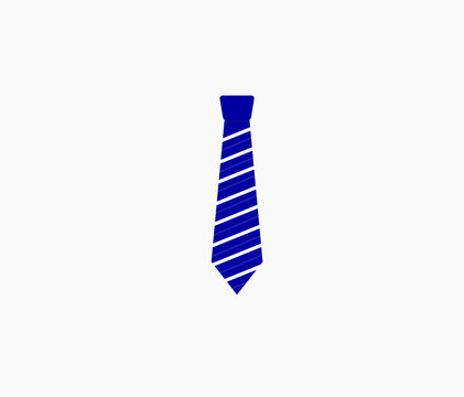 blue tie vector