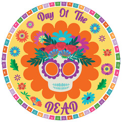 Day of the Dead banner design