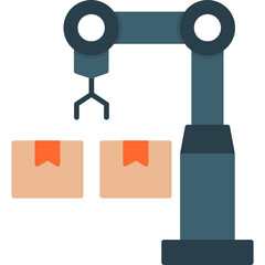 Industrial Robot Icon