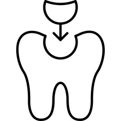 Tooth Filling Icon