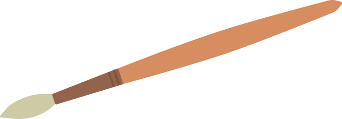 Hand drawn paint brush icon