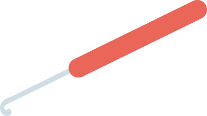 Hand drawn crochet hook icon