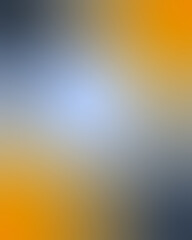 vertical golden orange - navy gray - sky blue gradient background