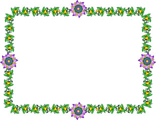 frame with flowers,background,กรอบรูป